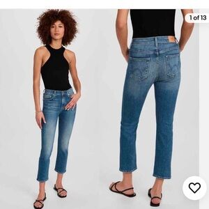 NWOT Edwin‎ “ Elin Crop Straight” jeans